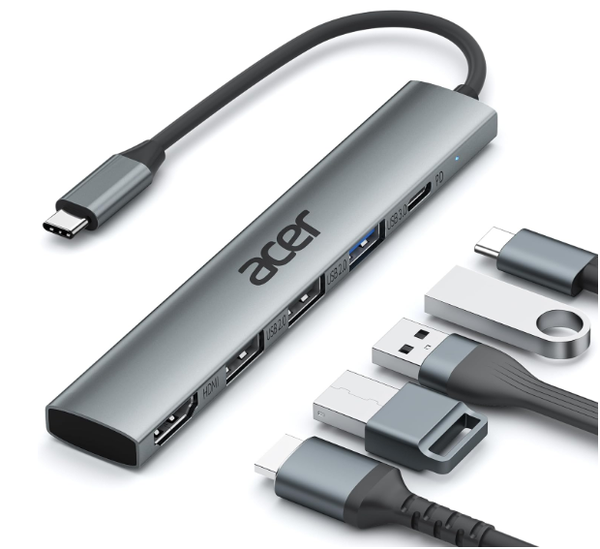 5-in-1 USB 3.0 Hub
